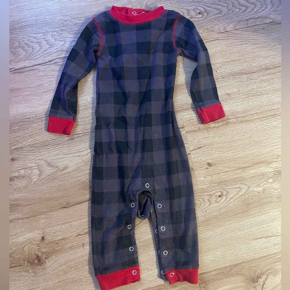 “Have Your Elf a Very Merry Christmas” Plaid Onesie